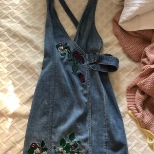 Denim dress